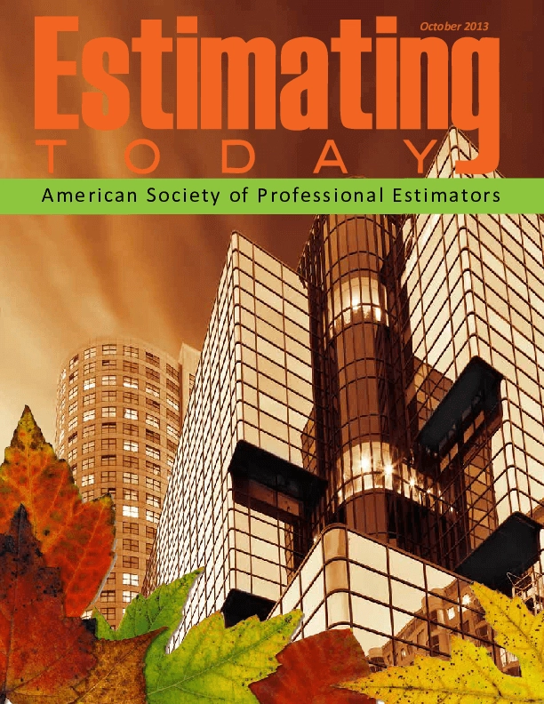 American Society of Professional Estimators 1
