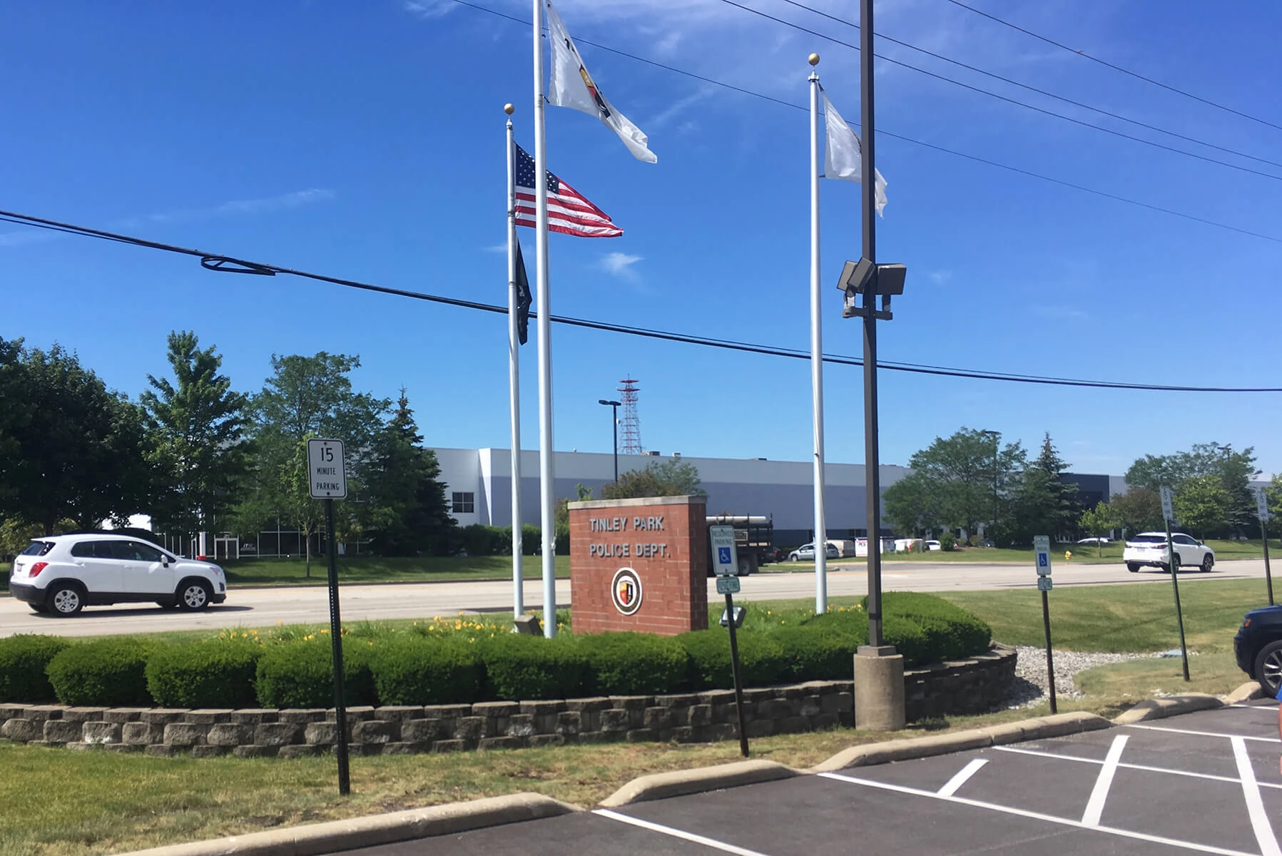 Village of Tinley Park Police Station Parking Lot Renovation 2