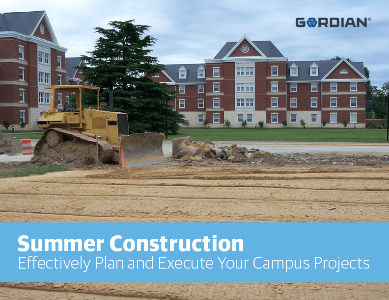 Summer Construction: Effectively Plan and Execute Your Campus Projects