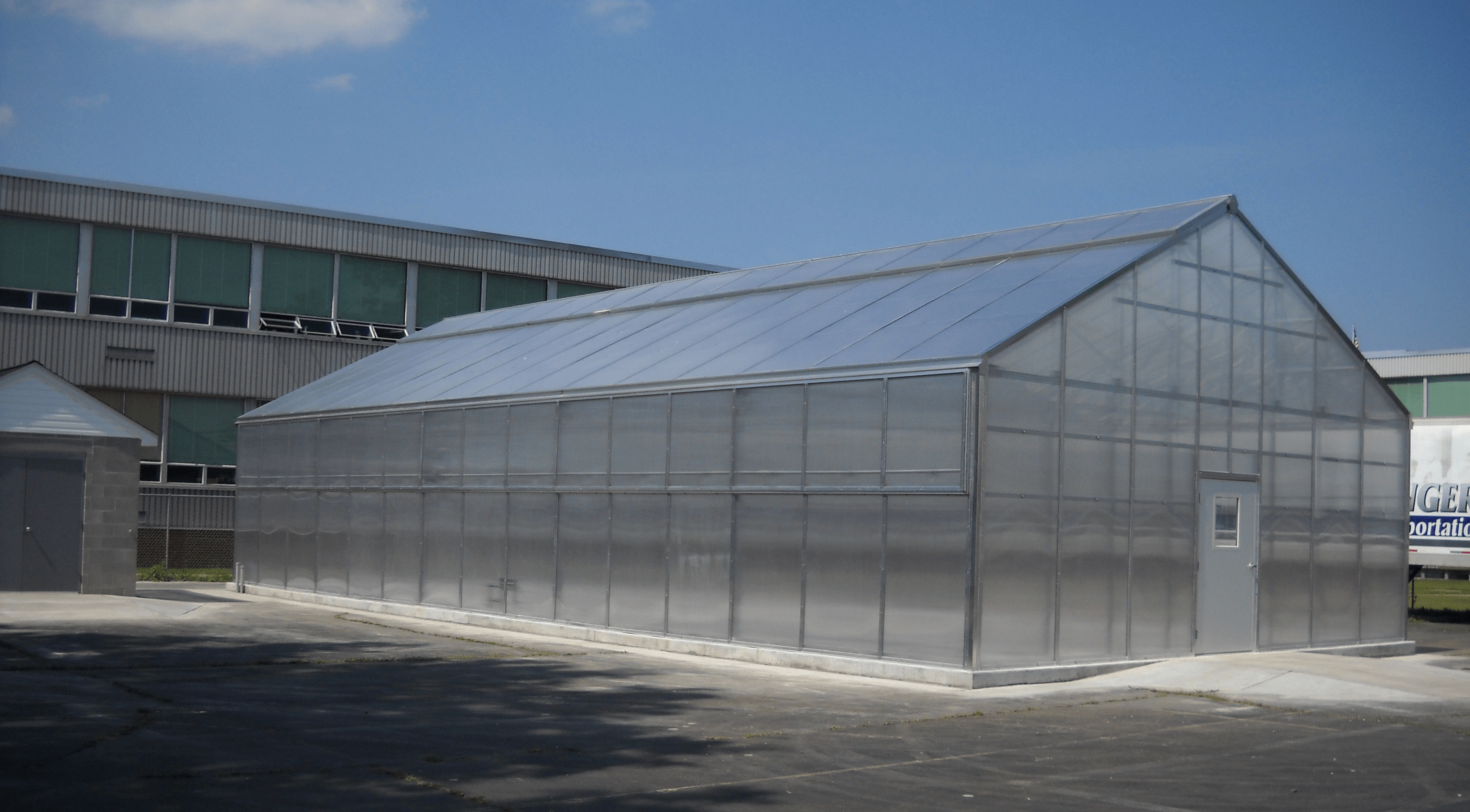 Greenhouse Assembled During Summer Break with ezIQC® 2
