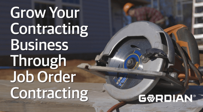 Grow Your Contracting Business with Job Order Contracting