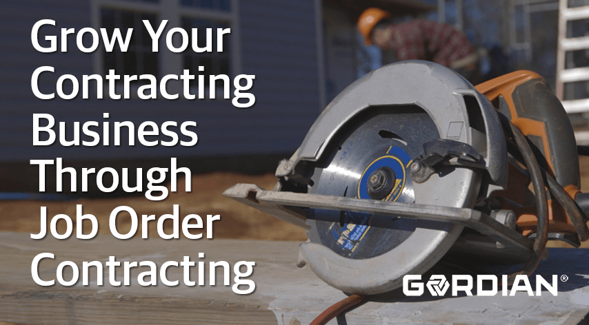 Grow Your Contracting Business with Job Order Contracting