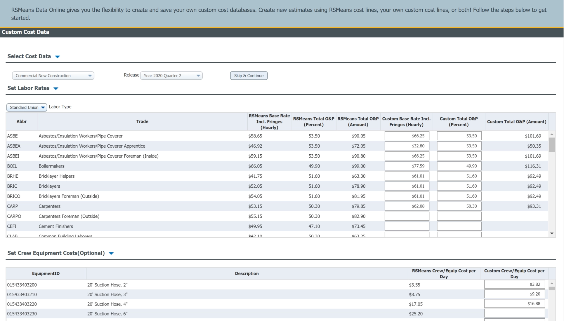 Implementing GAO Best Practices for Cost Estimating with RSMeans Data Online 2