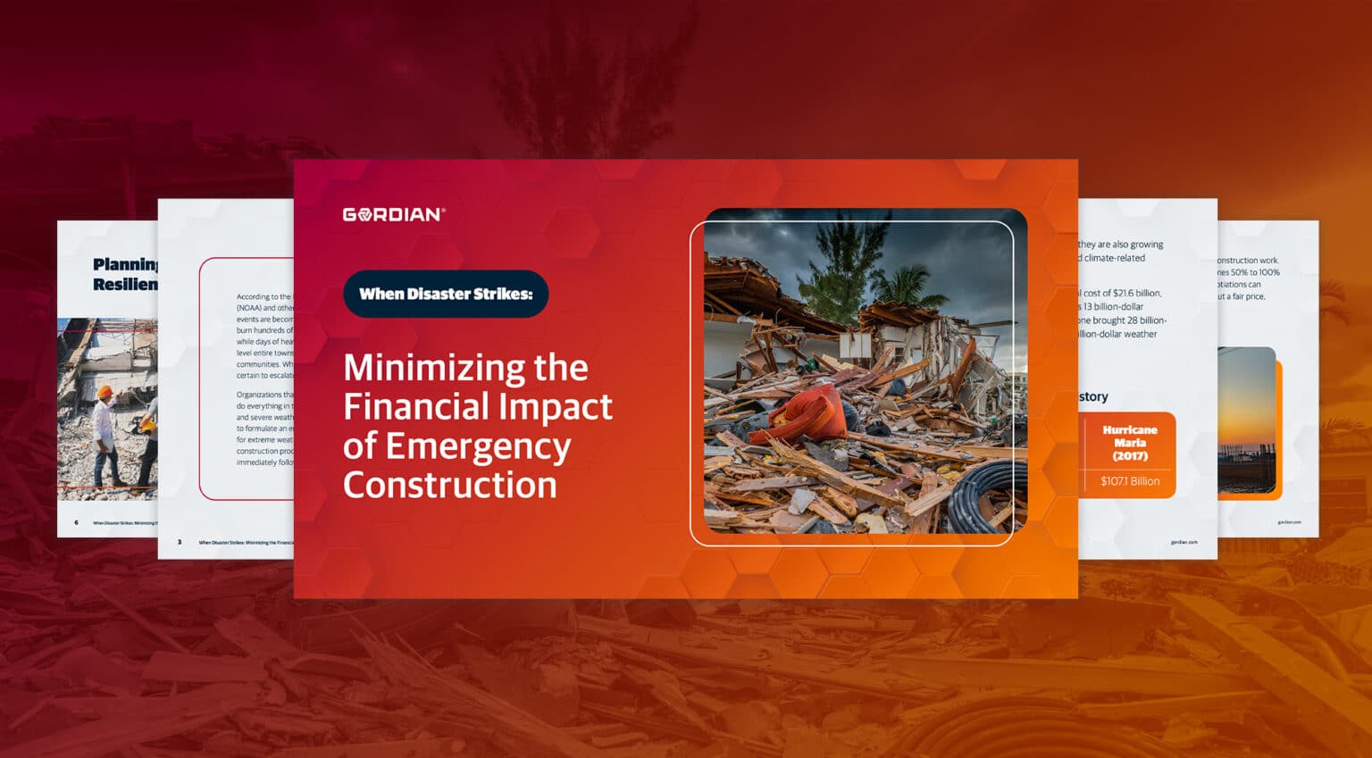 When Disaster Strikes: Minimizing the Financial Impact of Emergency Construction Work