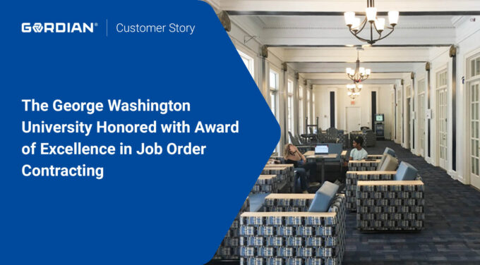 Gordian’s Job Order Contracting Awards