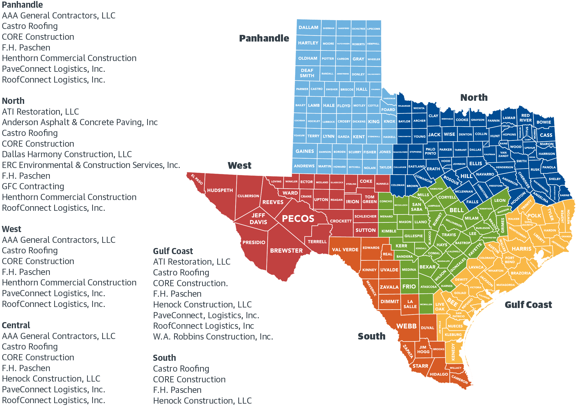 ezIQC Texas Equalis Map