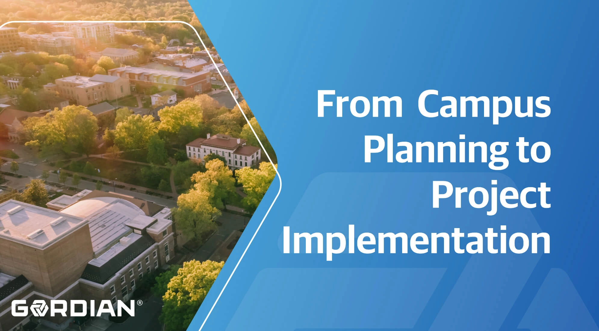 From Campus Planning to Project Implementation – How to Develop a Single Source Ecosystem for All Your Facilities Needs 2