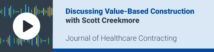 Listen to Gordian's Scott Creekmore on the Journal of Healthcare Contracting podcast.