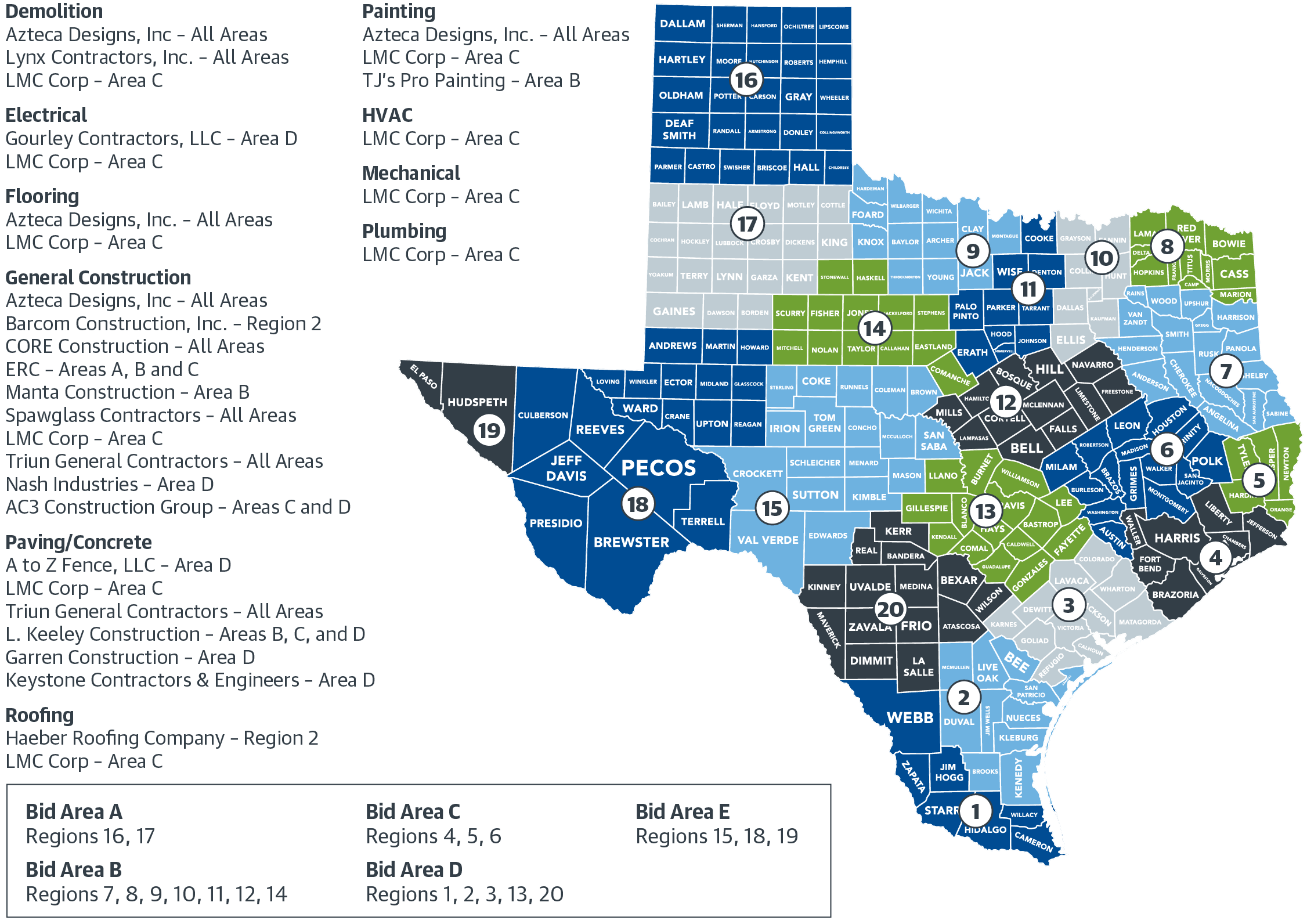 ezIQC Texas Goodbuy Map