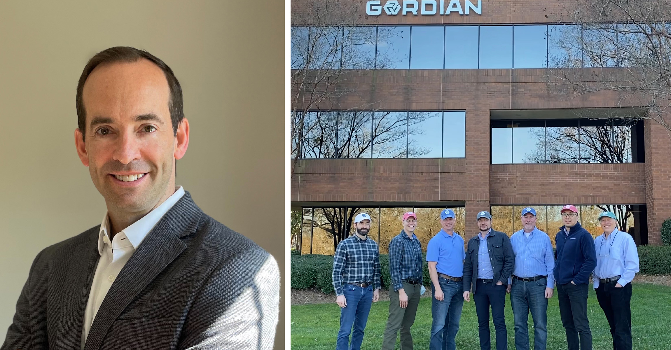 Jim Streeter and Team at Gordian's headquarters in Greenville, SC.