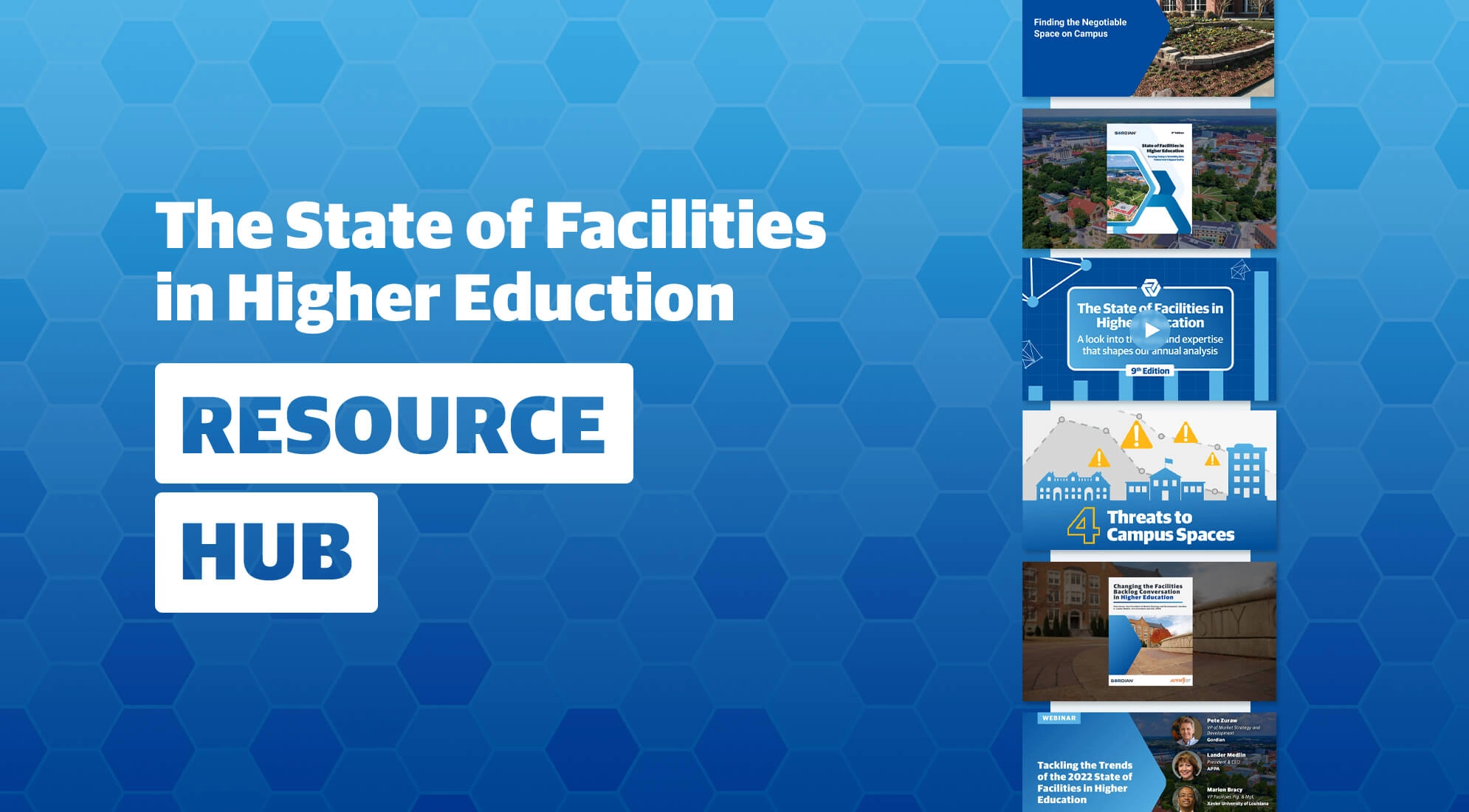 The State of Facilities in Higher Education Resource Hub 2