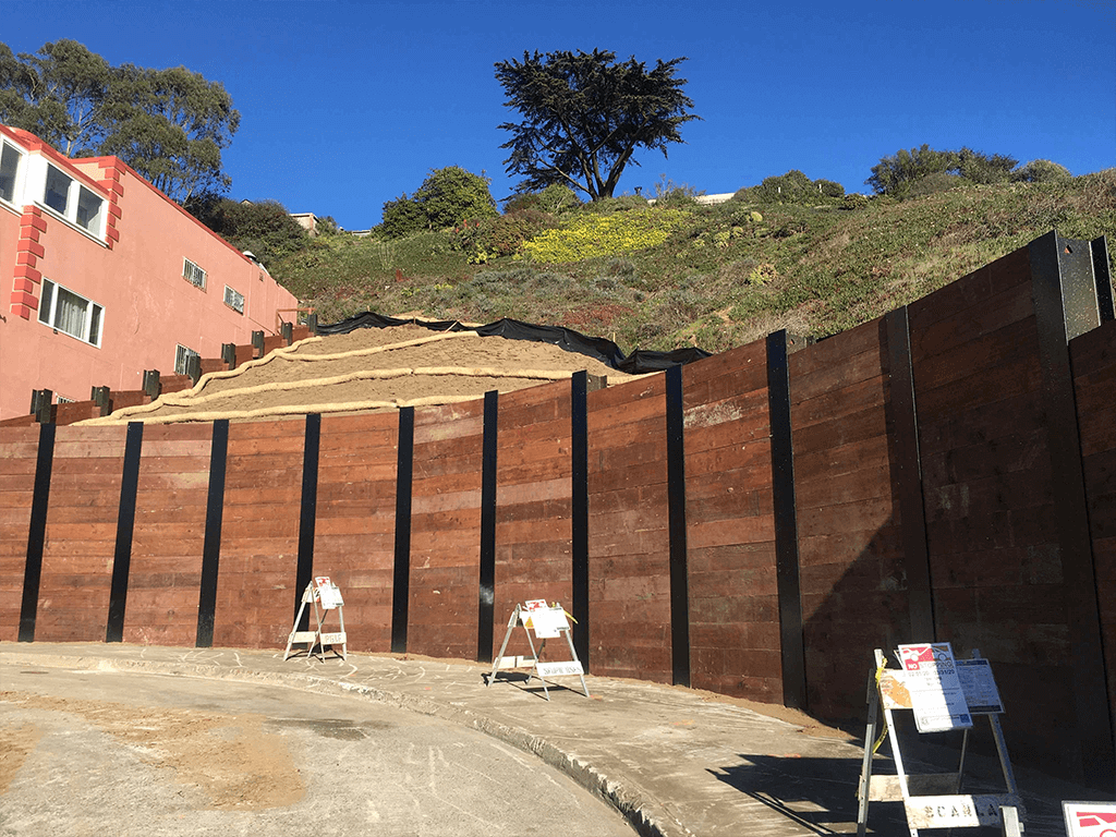 San Francisco Public Works Relies on Local Expertise to Replace Retaining Wall 3