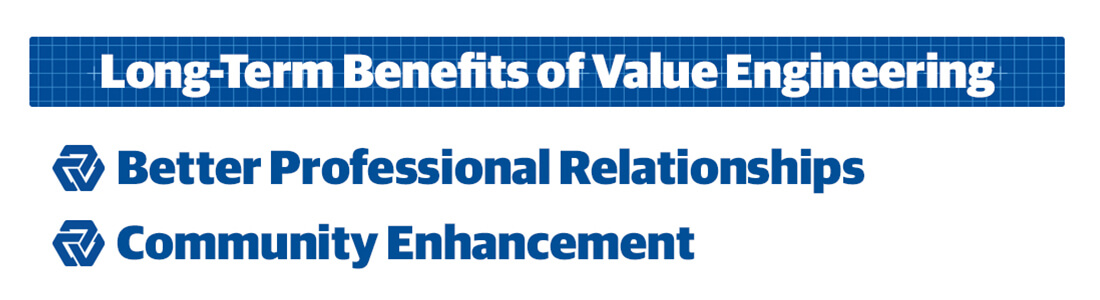 Money Isn’t Everything: Other Benefits of Value Engineering 2 Long-Term Benefits of Value Engineering Overview