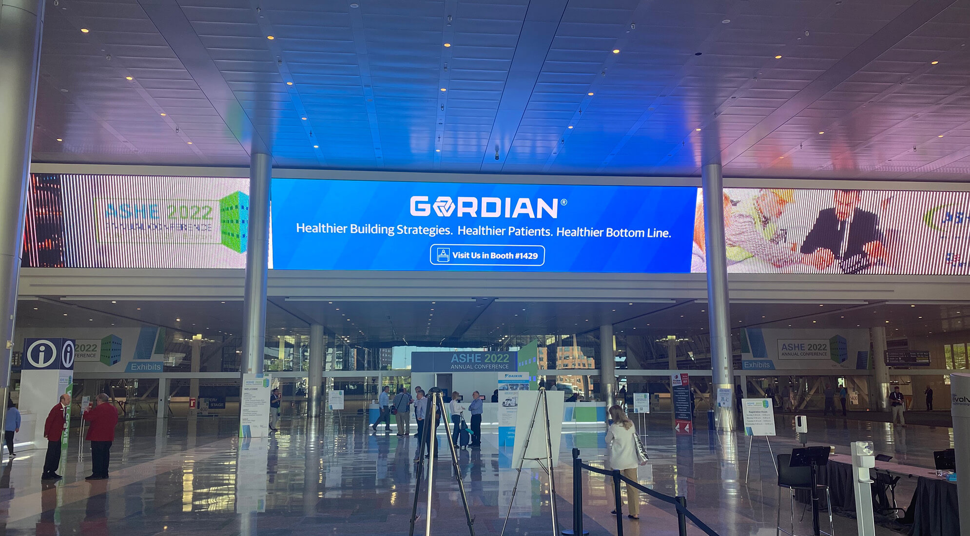 Gordian made a splash at the 2022 ASHE Annual Conference.