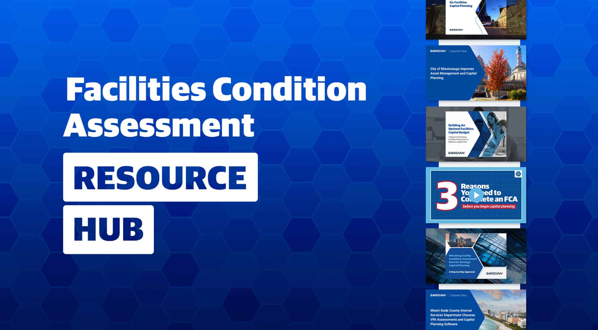 Facilities Condition Assessment Resource Hub 4
