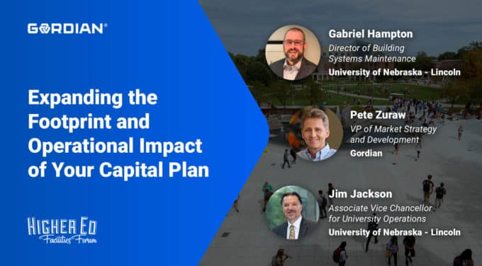 Expanding the Footprint and Operational Impact of Your Capital Plan