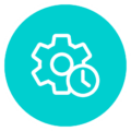Building Lifecycle Optimization Icon