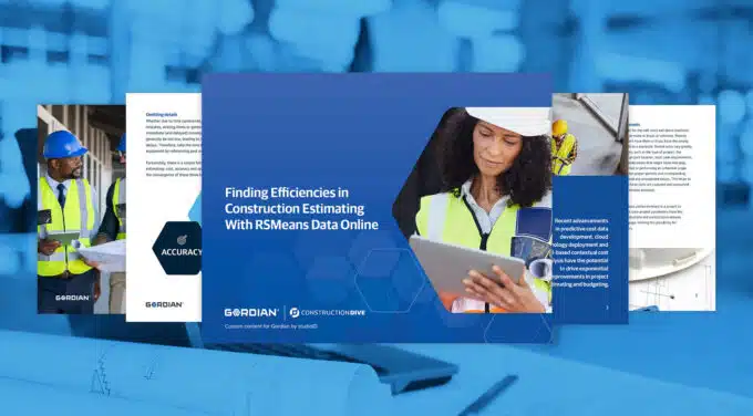 Finding Efficiencies in Construction Estimating With RSMeans Data Online Card