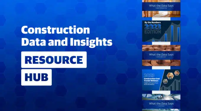 Construction Data and Insights Resource Hub Card