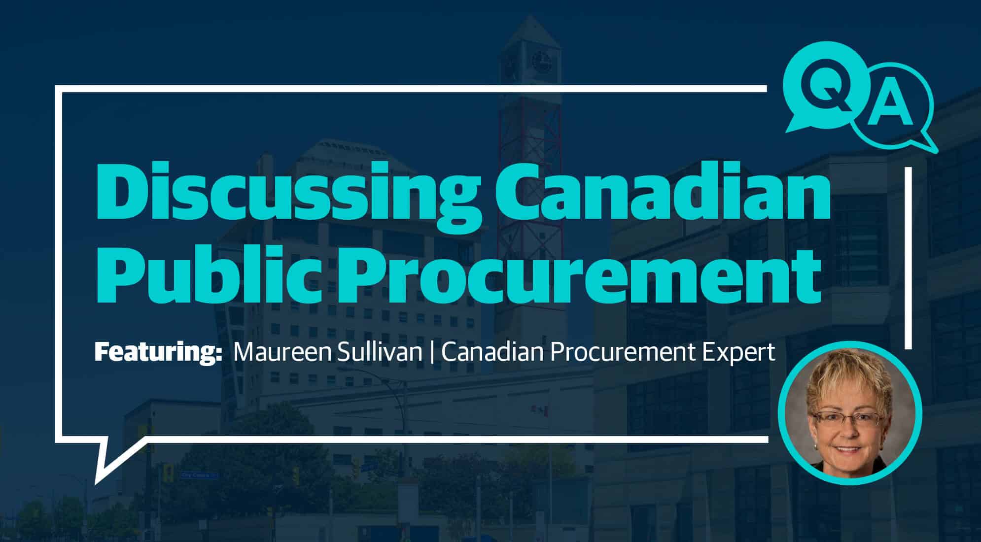 Reflecting on Canadian Public Procurement
