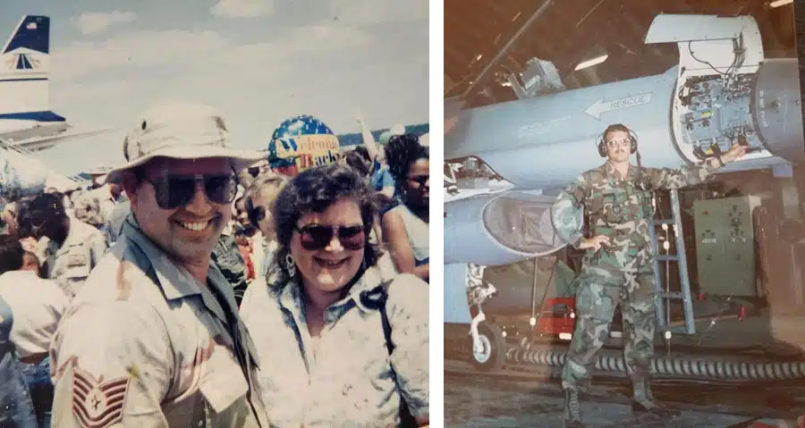 David Haas, F-16 Avionics Technician, Desert Shield/Storm, U.S. Air Force, 20 years of service