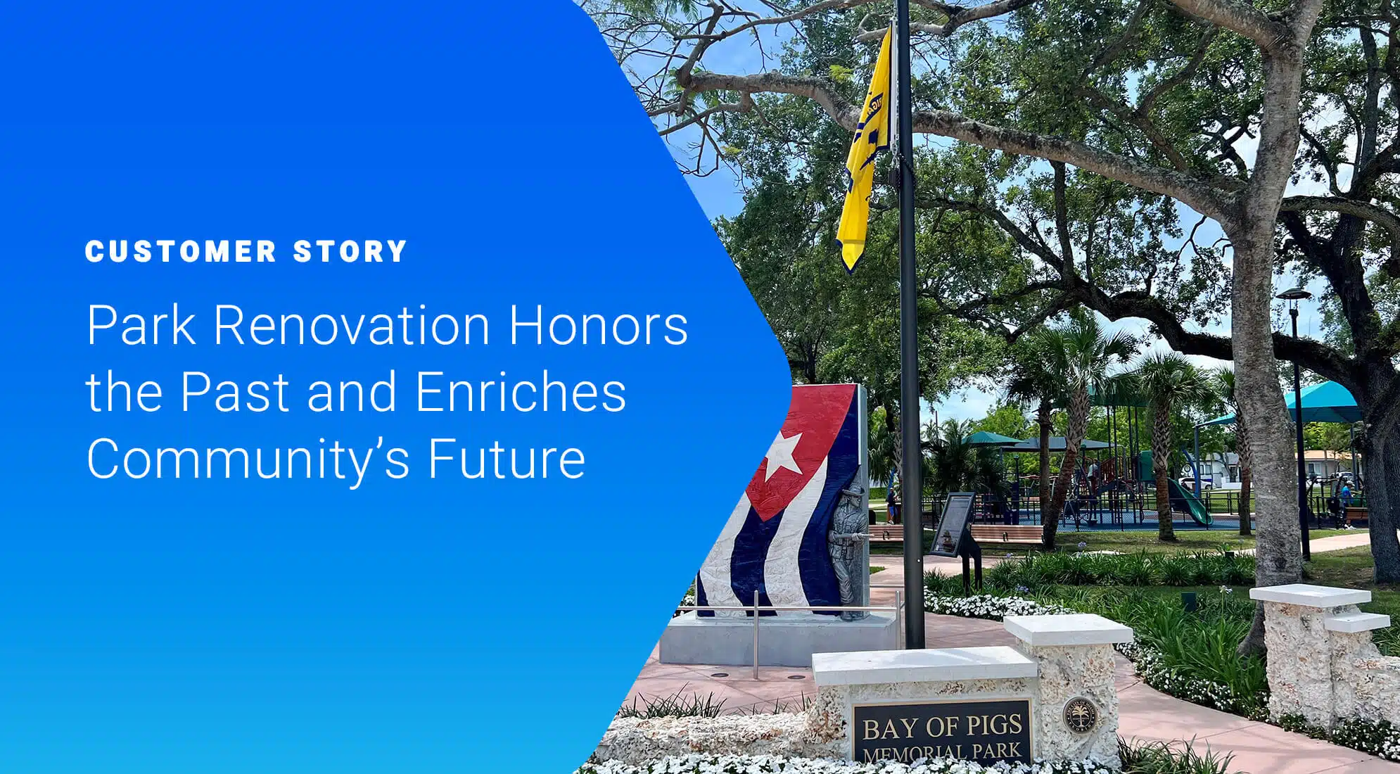 City of Miami Honors Cuban Americans With Bay of Pigs Memorial Park Renovation and New Monument 2