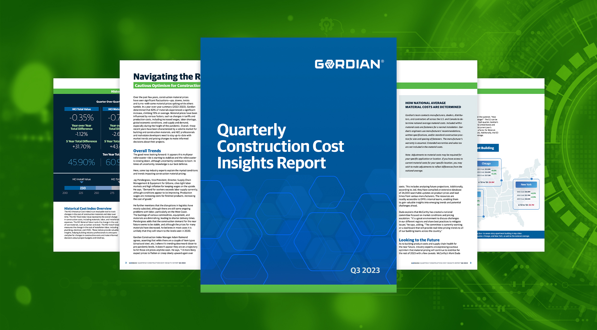 Construction Cost Insights Report: Q3 2023 Card