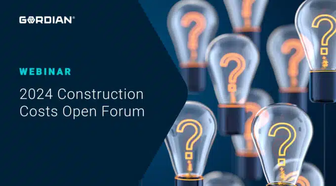 2024 Construction Costs Open Forum