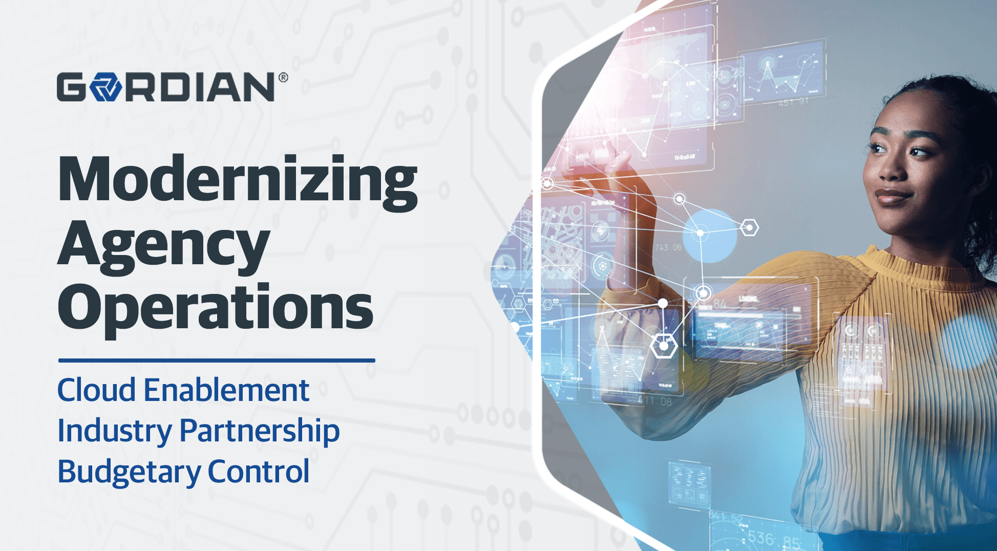 Agency Modernization: The Cloud, Partnership and Budgetary Control 3