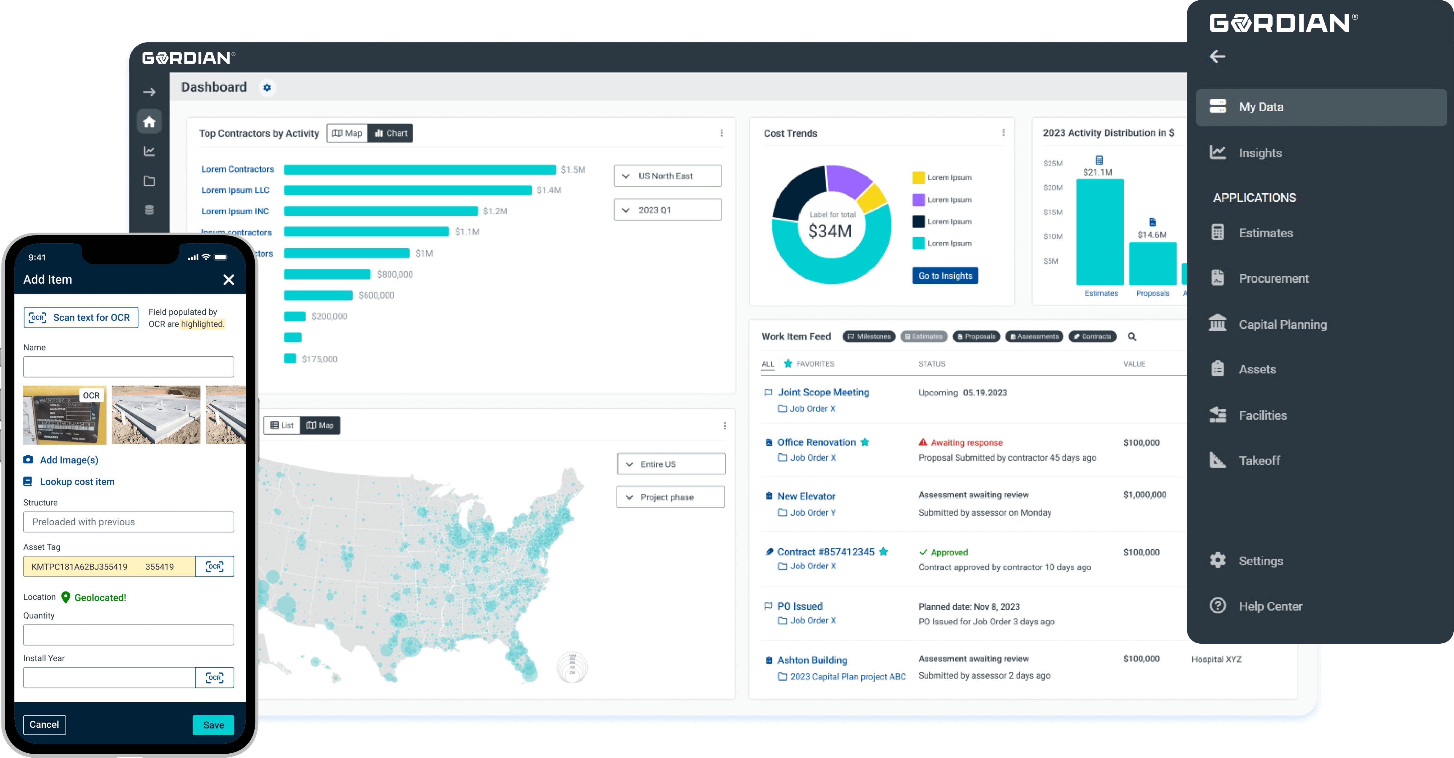 gordian cloud platform on devices