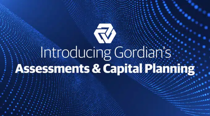 Gordian’s Assessment and Capital Planning Solutions