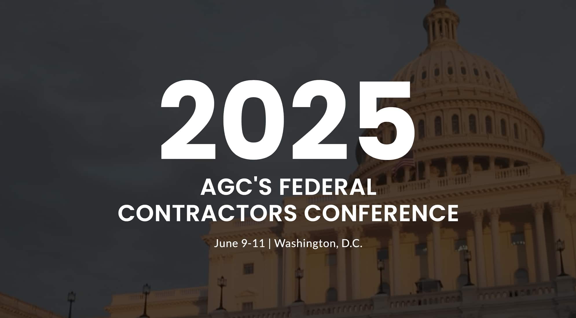 AGC Federal Contractors Conference