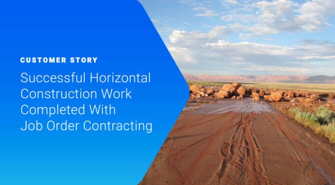 Successful Horizontal Construction Work Completed With Job Order Contracting (JOC)