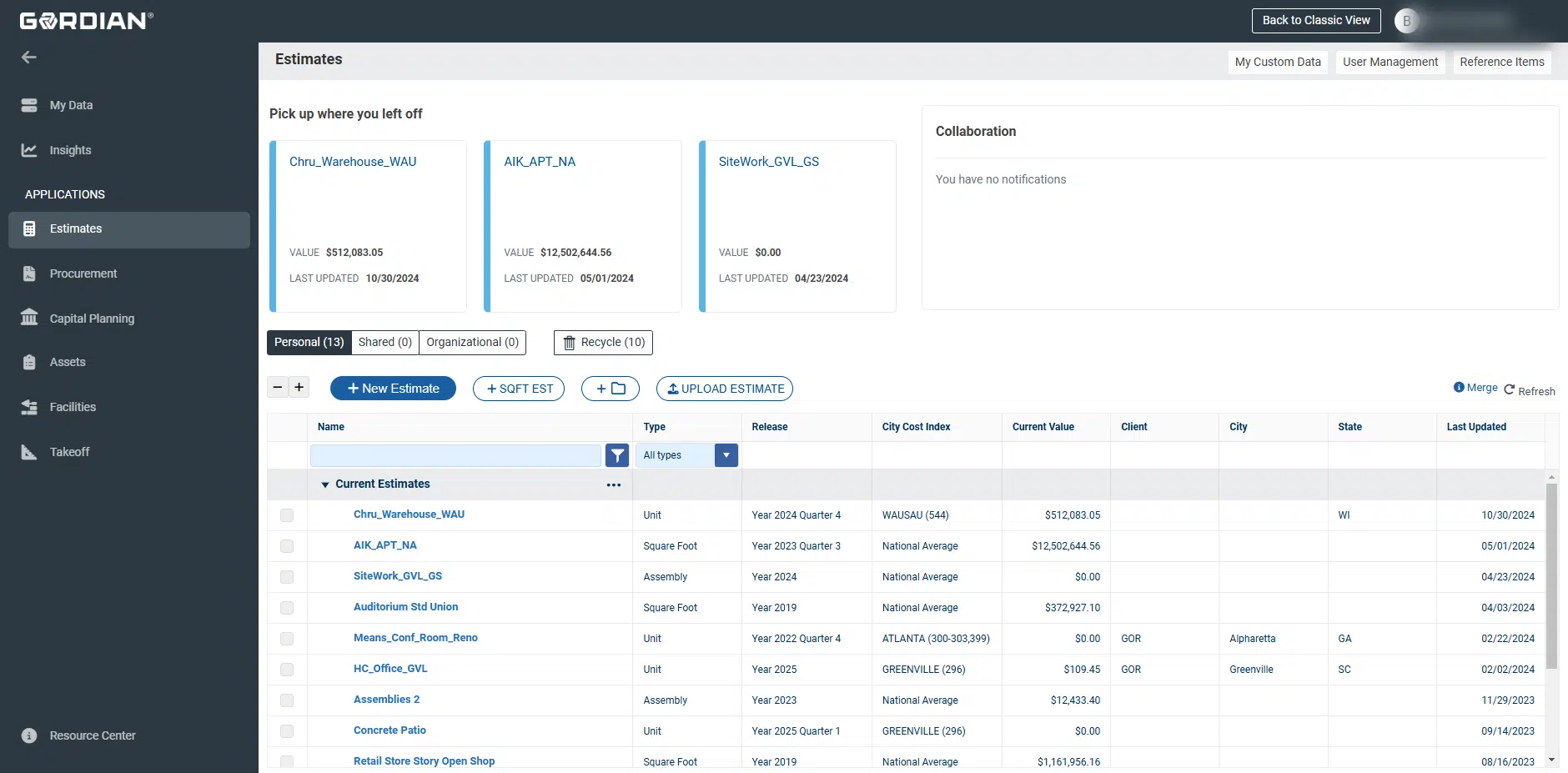Explore Gordian Cloud Platform 12