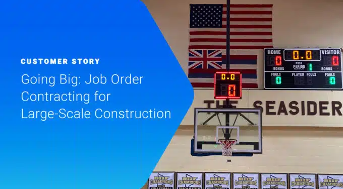 Going Big: Job Order Contracting (JOC) for Large-Scale Construction