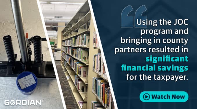 Flood-Damaged Library Elevator Repaired With JOC