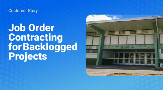 Job Order Contracting (JOC) for Backlogged Projects