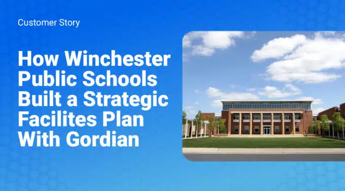 How Winchester Public Schools Built a Strategic Facilities Plan With Gordian