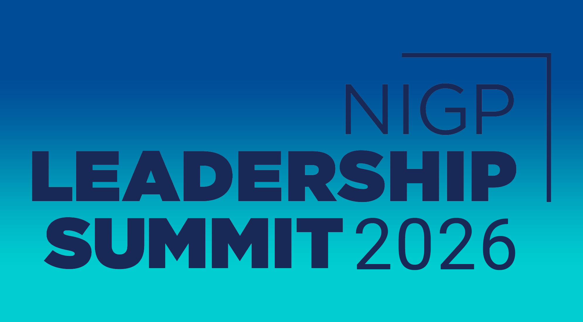 NIGP Leadership Summit