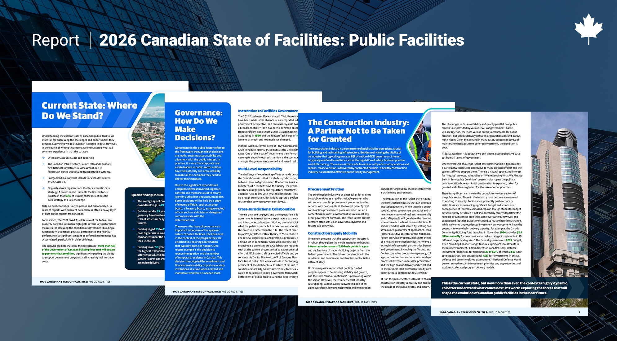The State of Public Facilities in Canada: 1st Edition 2