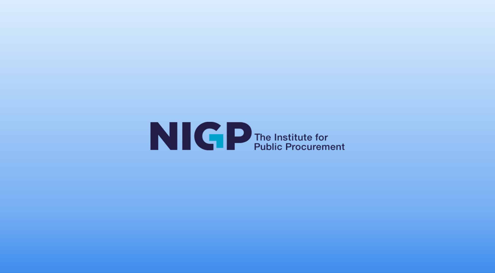 NIGP Forum