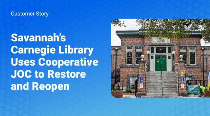 Savannah’s Carnegie Library Uses Cooperative JOC to Restore and Reopen