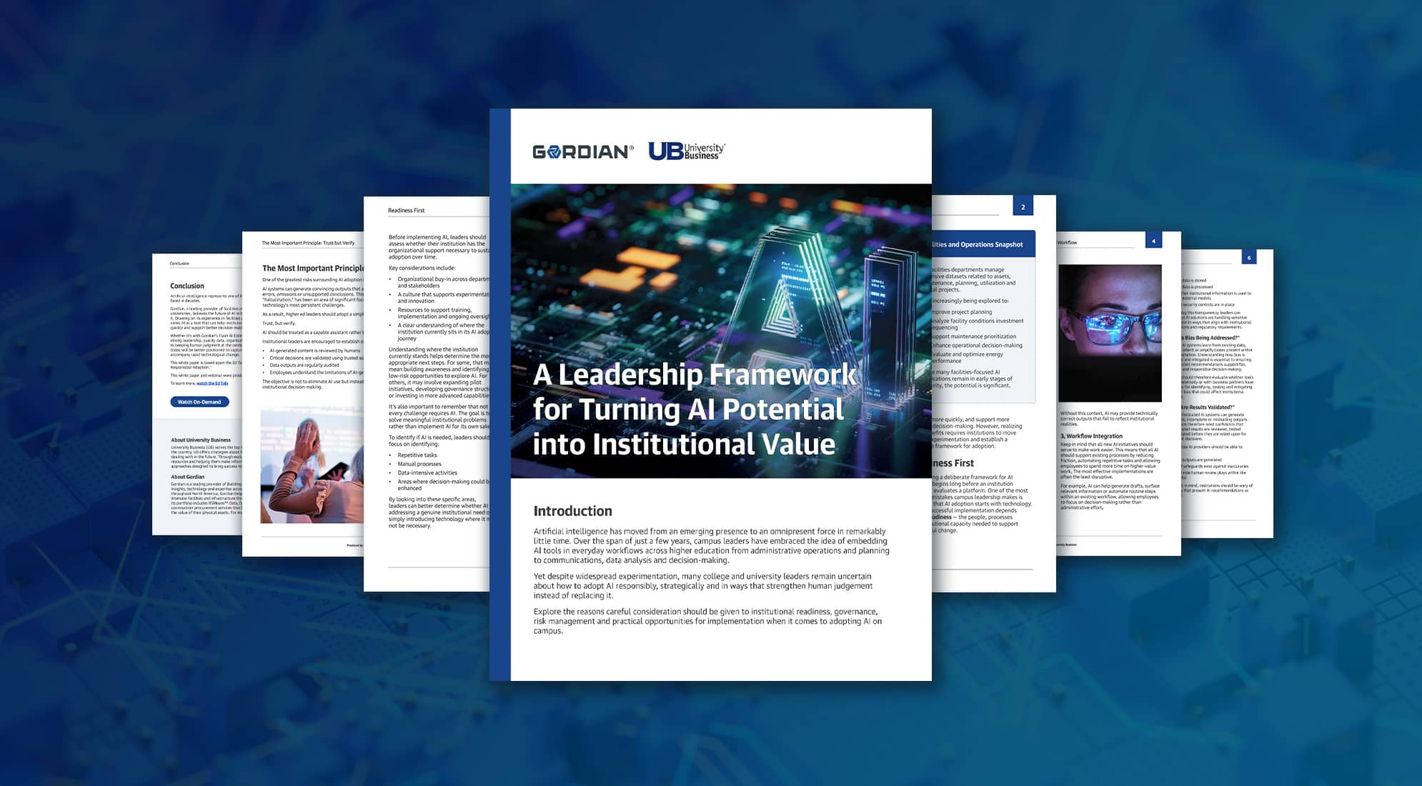 A Leadership Framework for Turning AI Potential into Institutional Value 1