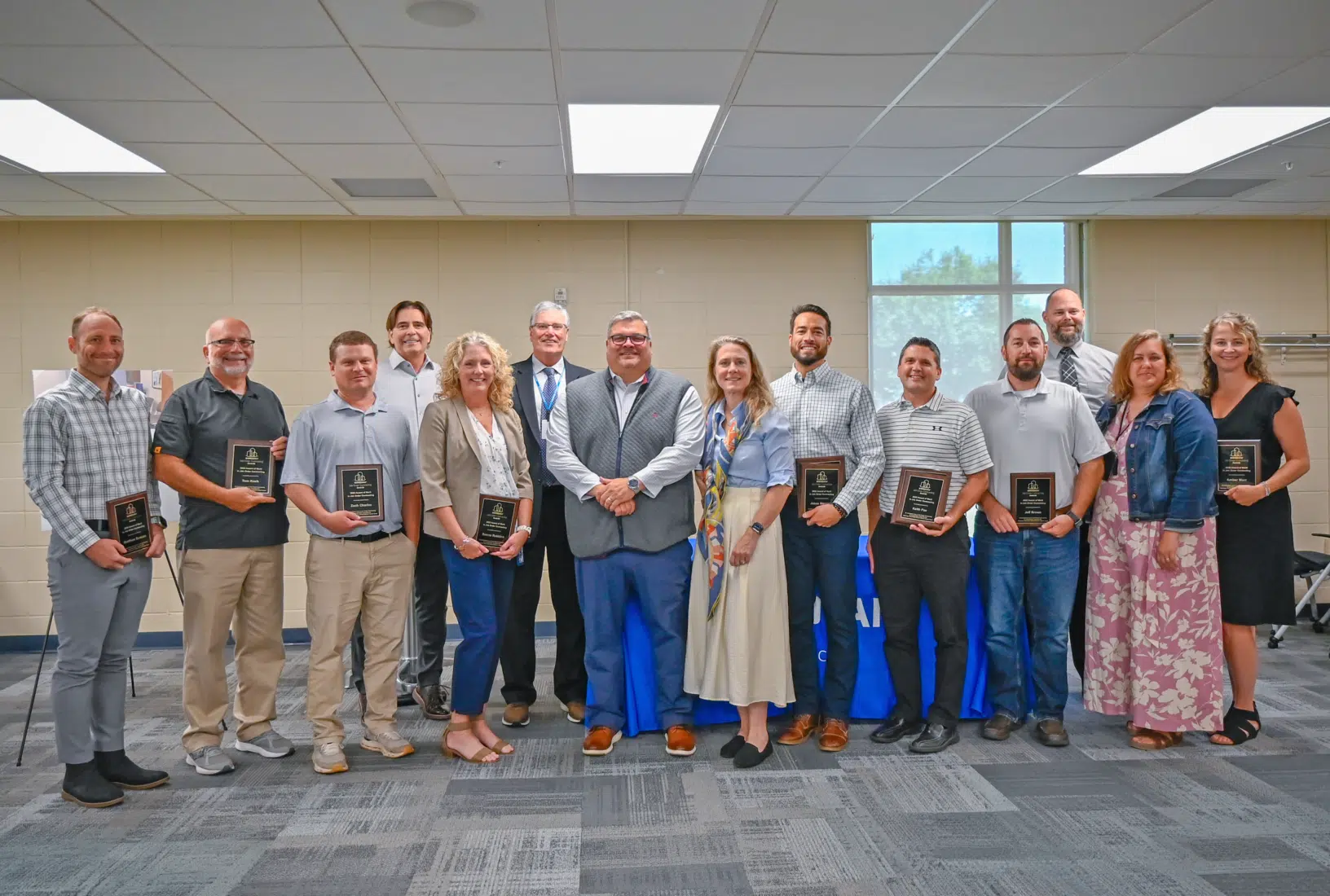 Group Photo-Manheim Manheim Township School District and Lobar Associates Receive Job Order Contracting Award of Merit from Gordian 1