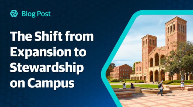 The Shift from Expansion to Stewardship on Campus